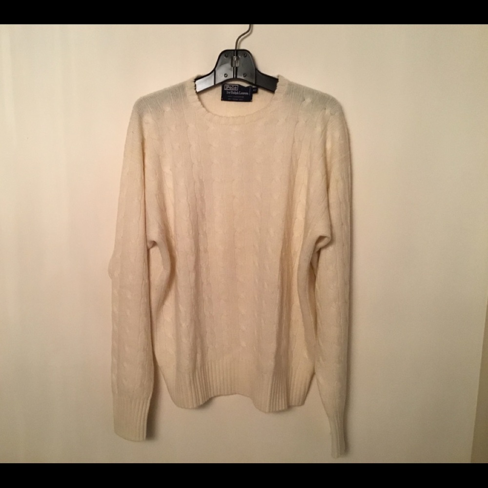 Like New!! POLO RALPH LAUREN 100% CASHMERE SWEATER